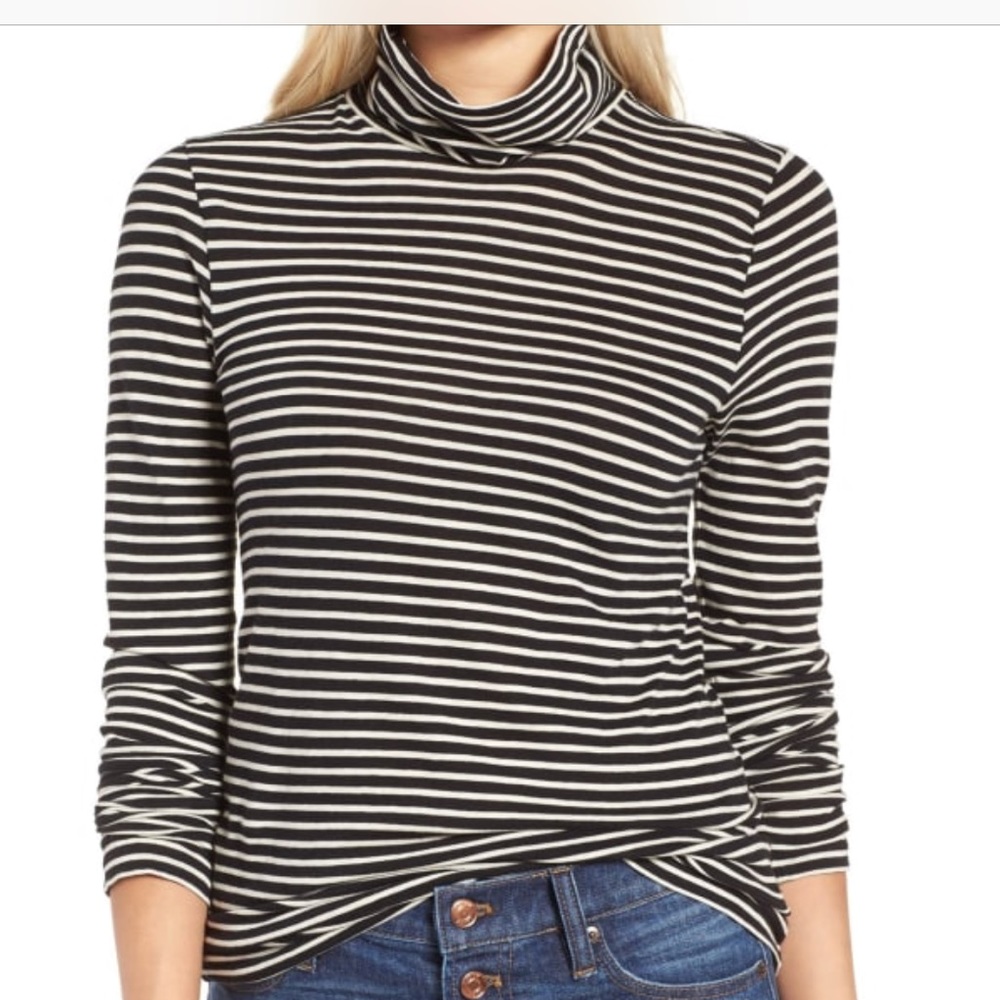 J Crew Turtleneck Fitted Shirt
